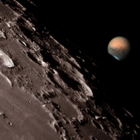 Луна и Марс